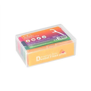 Hilo Dental con Sabor a Menta, Envuelto Individualmente, Palillos Dentales Ecológicos, Palillo de Dientes, Hilo Dental, Limpiador de Dientes de Plástico - Product Image 1