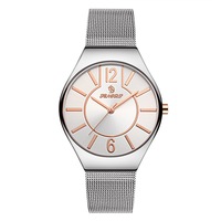 Jam Tangan Quartz Wanita Trendy dengan Tali Jala Terlaris