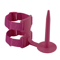 Support de fil à tricoter portable, support de bras avec bobine verticale pour le crochet