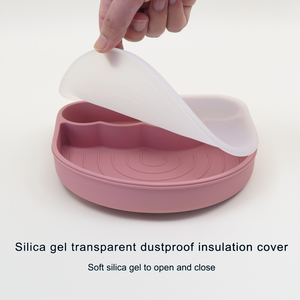 <span class=keywords><strong>2025</strong></span> Thiết Kế Đẹp Hot Bán Trẻ Em Ăn Ăn Ăn Đặt Bát Bé Hút Tấm Muỗng Nĩa Silicone Bộ Đồ Ăn Cho Trẻ Em - Product Image 6