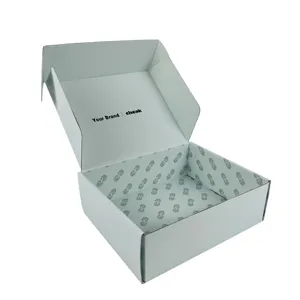 Custom Printed Cosmetic Mailer Package Shipping Corrugated Box Mailing Paper Boxes for Clothing