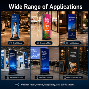 Écran d'affichage LED couleur intérieur/extérieur pour la publicité en libre-service, les centres commerciaux, les magasins de détail, les affichages numériques - Product Image 6