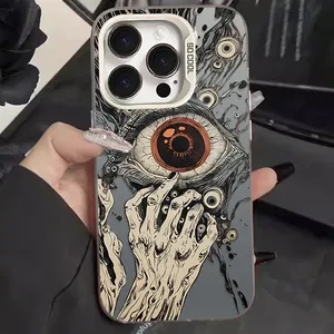 Funda para Teléfono con Diseño de Ojo de Diablo para Xiaomi Redmi <span class=keywords><strong>Note</strong></span> 14 13 12 12S 11 <span class=keywords><strong>11S</strong></span> 10 10S 9 9S Pro Plus 4G <span class=keywords><strong>5G</strong></span> - Product Image 3