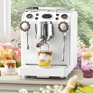 Cafetera Espresso Profesional de Alta Calidad, 2800w, 15 Bares, 1 Manómetro Doble, para Uso Doméstico y Comercial, de Granos a Taza - Product Image 2