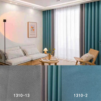 Rideaux unis de style crème chaud pour la décoration intérieure, stores occultants en velours insonorisés, rideaux simples et naturels