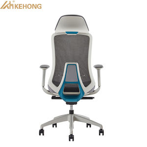 Chaise de bureau réglable <span class=keywords><strong>KOHO</strong></span> avec dossier en maille et appui-tête, idéale pour les réunions, la formation et les conférences - Product Image 6