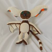 Peluche Avatar, jouet en peluche, couleur gaz, 6 pieds, Brute volant, puissance divine descendante, taureau divin Appa, jouets en peluche, oreiller de dessin animé, cadeau