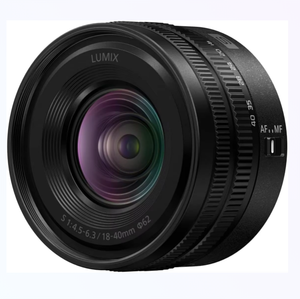 Lente de Cámara Intercambiable de Fotograma Completo Panasonic LUMIX, Montura L, S 18-40 mm F4.5-6.3 (S-R1840) - Product Image 1