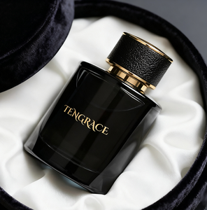 Flacone di Profumo in Vetro Nero di Lusso Vuoto con Logo Personalizzato, 30ml 50ml 100ml, con Erogatore Spray e Confezione - Product Image 4