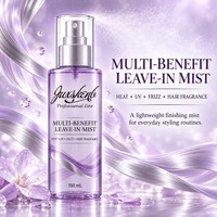 Brume capillaire multi-usages 15-en-1 de luxe avec logo personnalisé, flacon et emballage inclus