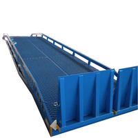 Rampe de quai CE 15T, rampe de conteneur, pont d'accès hydraulique robuste pour le chargement et le déchargement des camions
