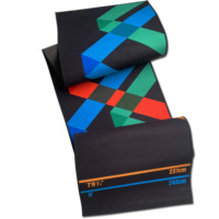 Tapis de jeu de fléchettes en polyester noir de bonne qualité, antibactérien, antidérapant, pour couloir - Personnalisable