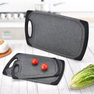 Ensemble de planches à découper Oxone, 3 pièces, blocs de découpe rectangulaires en plastique pour fruits et légumes de cuisine - Product Image 5