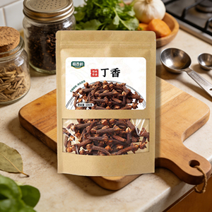 Clous de girofle entiers authentiques 100g, sachet refermable, épice premium pour la cuisine indienne, mélange Curry Garam Masala, ODM bienvenu - Product Image 1