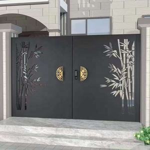 <span class=keywords><strong>Portail</strong></span> coulissant en aluminium thermolaqué écologique sur mesure, <span class=keywords><strong>prix</strong></span> usine, pour entrée de cour, treillis, portails et clôtures 3D - Product Image 6