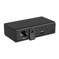Puissance d'Ethernet et données de câble USB-C à la foudre dans la clôture en aluminium pour la salle de conférence, comprimé