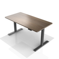 Support de bureau électrique moderne avec cadre de table réglable en hauteur, pour appareils de bureau, 1 pièce