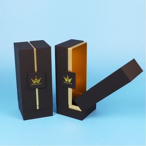 Boîtes cadeaux en papier kraft avec doublure en éponge, logo personnalisé, double ouverture magnétique, matériaux recyclés écologiques, parfum, cosmétiques - Product Image 2