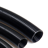 Tuyau flexible en PP ondulé noir pour la protection des câbles et le câblage