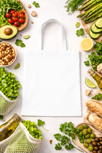 Sac fourre-tout en coton vierge en gros, impression de logo personnalisé, sac de courses en coton naturel, usage promotionnel - Product Image 3