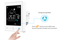 Termostato de calefacción de suelo LCD Calefacción eléctrica programable NO WiFi para apartamento con 110-230V y garantía de 2 años