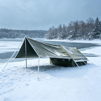 Tente familiale gonflable de haute qualité pour 5 à 8 personnes, 1 salon, imperméable, Carpas Para Camping Lujo, tente de camping d'hiver