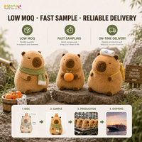 Peluche Capybara de Haute Qualité, Fabrication OEM ODM, Poupée Animale Douce Personnalisée pour les Marques, les Événements et les Campagnes Marketing