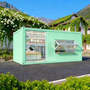Unidad de Vivienda Prefabricada, Estructura de Acero de Construcción Rápida, Tienda en Contenedor, Casa Modular, Tienda Móvil, Módulo de Vivienda Prefabricada - Product Image 1