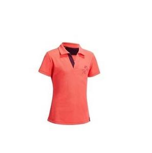 Shemax-Camiseta de manga corta para chica, Polo de malla para montar a caballo - Product Image 4