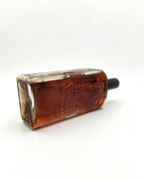 Bouteille en verre pour spiritueux, personnalisable, de haute qualité, transparente, mate, gaufrée, plate, 500ml, 700ml, 750ml, pour whisky et spiritueux, vente chaude