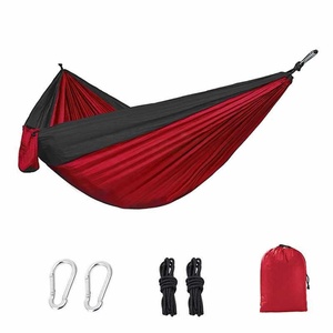 Hamaca Portátil Antivuelco para Acampar, Individual o Doble, de Tela de Paracaídas, con Mosquitera Colgante de Nailon, Ideal para Viajes - Product Image 4