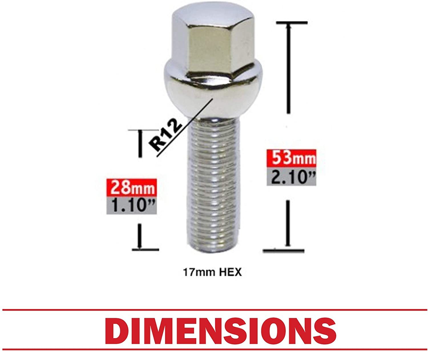 Black Locking Wheel Bolts 14x1.5 Nuts for Mercedes Vito [W447] 14-16 | UK