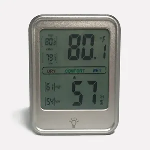 דיגיטלי מדדי לחות מקורה מדחום לחות מד מחוון חדר מדחום מדויק טמפרטורת לחות מד