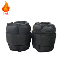 NQ SPORTS Poids de cheville pour l'entraînement de force pour femmes et hommes avec sangles réglables, sacs de sable lestés pour chevilles