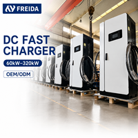 Nuevo Cargador Comercial para Vehículos Eléctricos con Enfriamiento Líquido de CC, 240kW, Conector Dual CCS2, con OCPP 1.6, Certificado CE