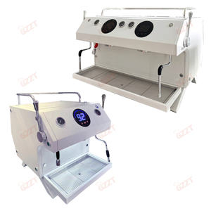 Máquina de café comercial semiautomática eléctrica de café de 3900W, cafetera Espresso de una cabeza, Bomba rotativa importada, calderas dobles 6L + 0.8L - Product Image 4