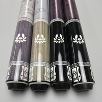Queue de billard en bois d'érable articulée de 58 pouces à prix réduit avec joint en acier inoxydable, pointe de 13 mm, personnalisable OEM, logo sur mesure
