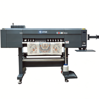 Imprimante DTF numérique 5 têtes XP600 I3200 60cm A3 pour film PET, machine d'impression DTF offset pour T-shirts, imprimante DTF à secouage de poudre
