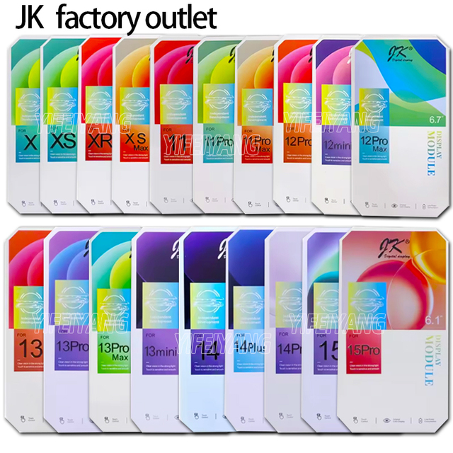 OEM Factory Direct JK Display Replacement LCD Touch Screen for iPhone 5 6 7 8 Plus 11 12 13 14 16 Pro Max S Max Mobile Phones
