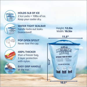 Large Leak Proof <strong>Ice</strong> <strong>Bag</strong> Can Be Customised 1L-20L Reusable Cooler <strong>Ice</strong> <strong>Bag</strong> Water <strong>Bag</strong> for Freezers - Product Image 4