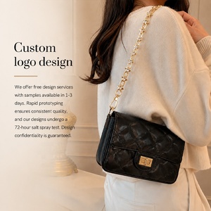 Chaîne de sac en alliage de zinc personnalisée, petite, robuste et sécurisée, pour remplacement de sacs à main de luxe, chaînes de sac en métal doré en gros, accessoires de maroquinerie - Product Image 2