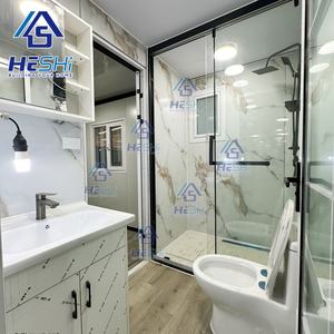 Maison conteneur préfabriquée pliable et extensible sur mesure de 20 pieds et 40 pieds, cuisine extérieure préfabriquée, unité d'habitation autonome - Product Image 3