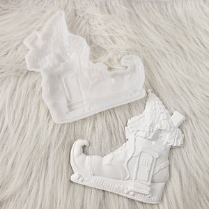 แม่พิมพ์หล่อเรซิ่นทำมือสำหรับตกแต่งแบบทำมือรองเท้าบูทซิลิโคนสไตล์ INS X0539ตกแต่งบ้าน - Product Image 5