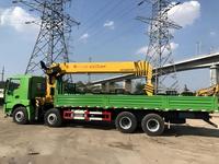 Grue à flèche télescopique montée sur camion de haute qualité SQ12SK3Q 12 tonnes