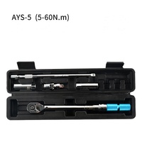 Outils de voiture 5 pièces bougie d'allumage 3/8 pouces 5-60N.m clé dynamométrique ensemble d'outils matériels