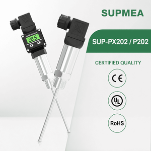 Capteur de température haute précision Pt100, précision de 0,5 % pour la surveillance de la température des conduites chimiques - Product Image 2