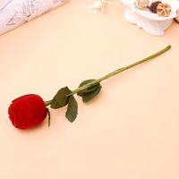 Boîte à roses, fleurs artificielles, fleurs pas chères pour la maison, cadeau pour la Saint-Valentin, fleurs en promotion, boîte à bijoux rose