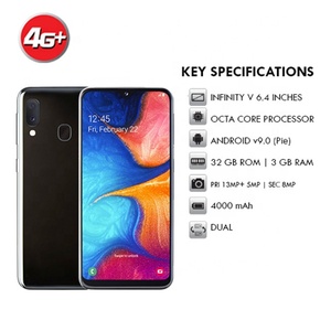 Venta al por mayor de fábrica desbloqueado original Android barato pantalla táctil teléfono móvil Smartphone A20 para <span class=keywords><strong>Sam</strong></span> en venta - Product Image 4