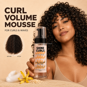 Mousse Coiffante OEM à Marque Privée Protéine de Riz Ylang Ylang Mousse Volumisante Emballage Personnalisé Logo Fabricant Grossiste - Product Image 1