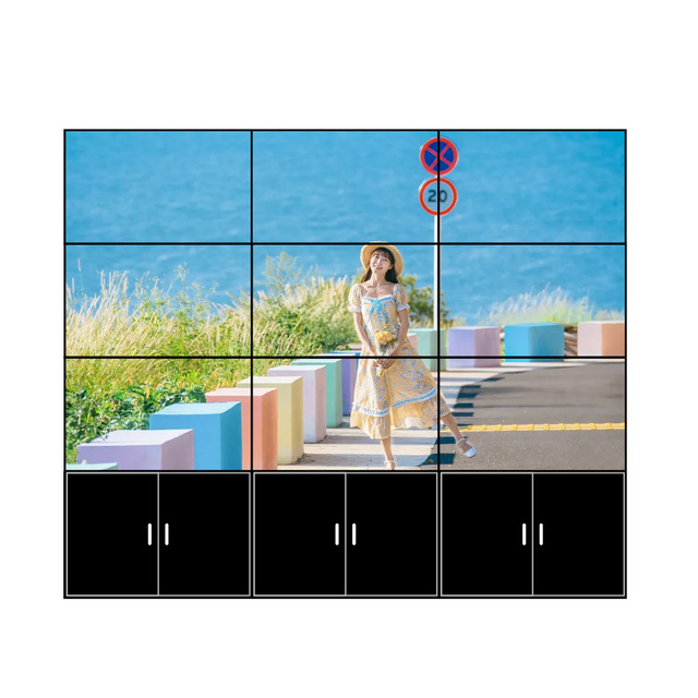 Frameless Monitor Video Wall Lcd Digital Signage Wall Video